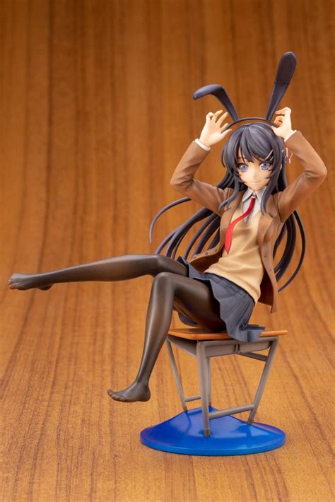 Uma Figura Da Kotobukiya Que Apresenta A Personagem Mai Sakurajima Da Franquia Seishun Buta