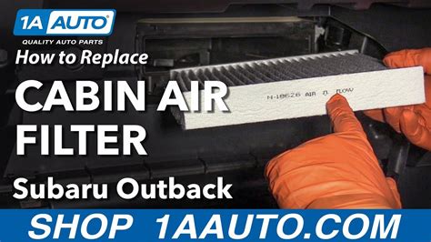 Replace Subaru Outback Cabin Air Filter 2019