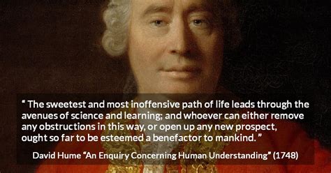 David Hume The Sweetest And Most Inoffensive Path Of Life