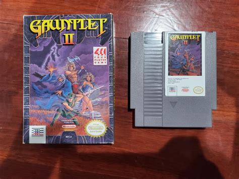 Gauntlet Ii Item And Box Only Nes