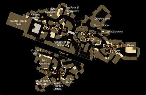 Deus Ex Mankind Divided Map Prague Maps Google Search Prague Map