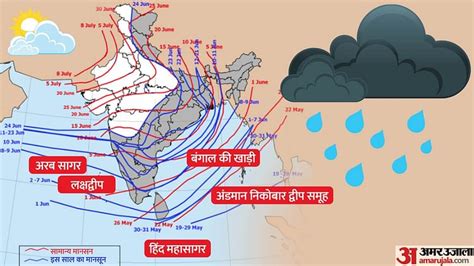 Monsoon Arrived In Haryana Punjab Gujarat And Jammu Today Imd