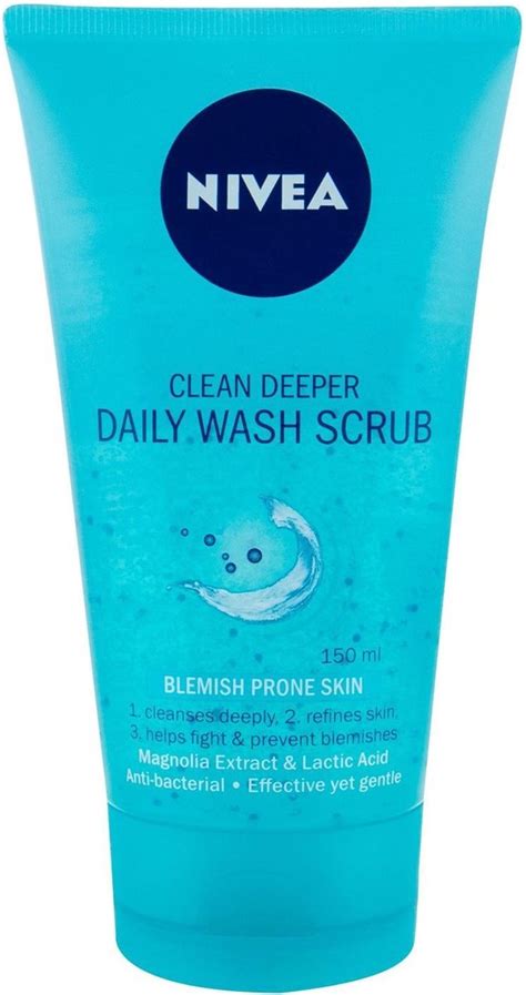 Nivea Clean Deeper Daily Wash Scrub 150ml