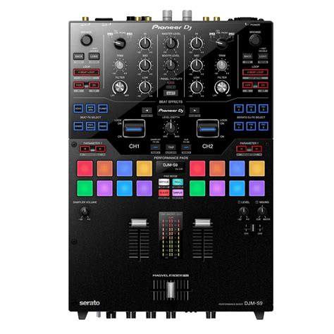 Pioneer DJM S9 Professional 2 Channel Serato Battle Mixer With 2 XDJ