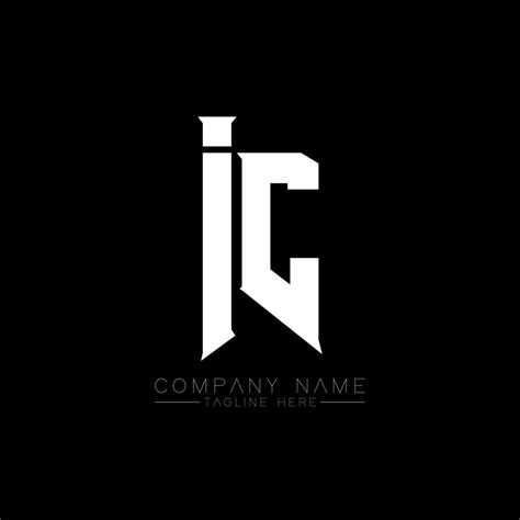 Ic Letter Logo Design Initial Letters Ic Gaming S Logo Icon For