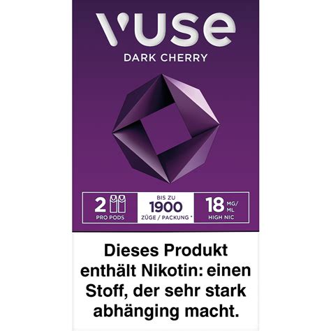 Vuse Pro Pod Dark Cherry 18 Mgml Dark Cherry 18 Mg Tx155746