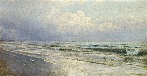 New Jersey Seascape Atlantic City William Trost Richards Painting