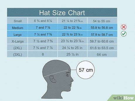 Cowboy Hat Size Conversion Chart