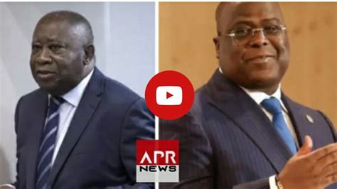 voici Laurent Gbagbo et Félix tshisekedi YouTube