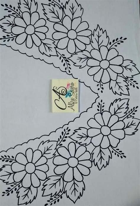 Fotos De Mileydi Em Carpetas Floral Embroidery Patterns Hand