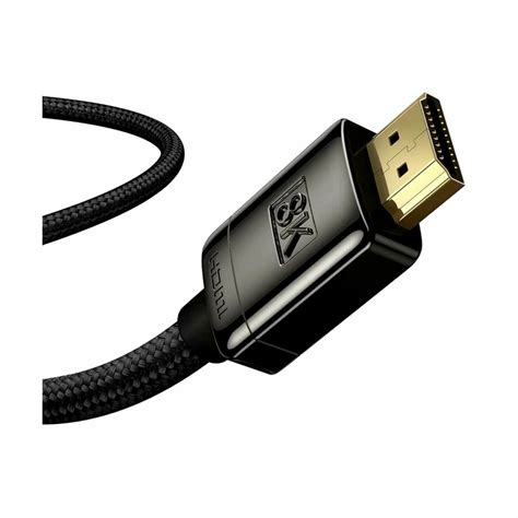 Baseus kabel HDMI 1m HD serija 8K 60Hz črn WKGQ000001 TechTrade