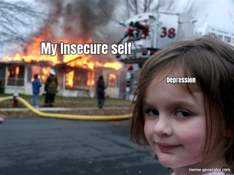 My Insecure self Depression - Meme Generator