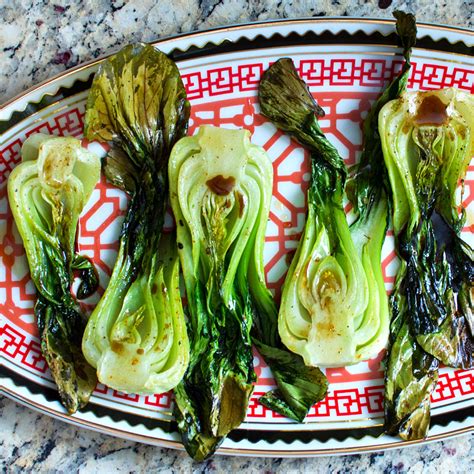 Savoring Time In The Kitchen Oven Roasted Baby Bok Choy