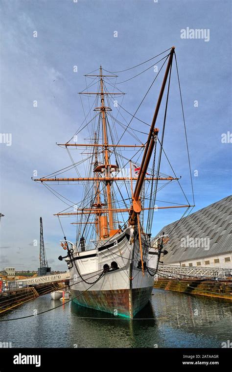 Chatham Hms Gannet Hi Res Stock Photography And Images Alamy