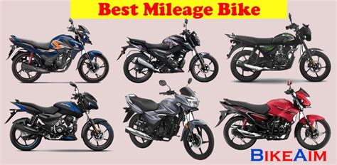 Top 5 Best Mileage Bike in India for 2024 | Best Mileage Bike Under 1 Lakh - BikeAim