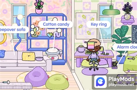 Toca Life World New Update Bestie Behavior Furniture Pack