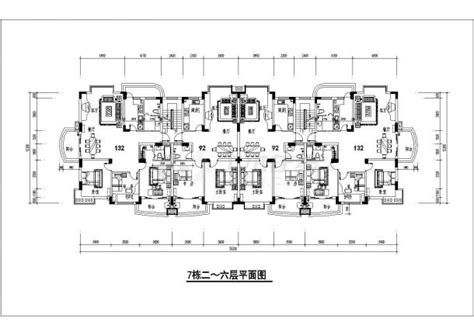 某地经典高层住宅建筑cad设计方案图住宅小区土木在线