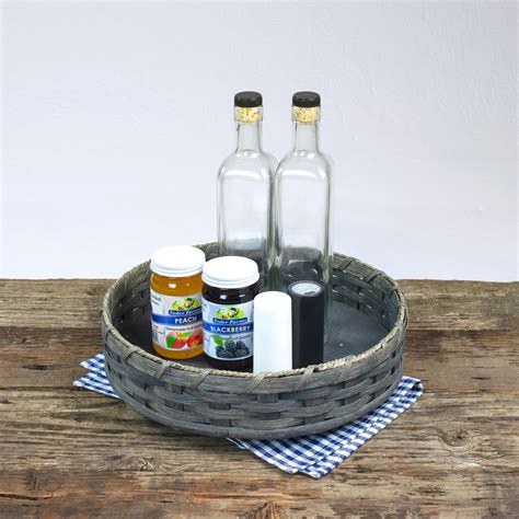 Round Lazy Susan Basket Dutch Country General Store