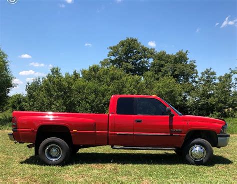 2001 Dodge Ram 3500 Quadcab Longbed 4x4 Dually 5 9l I6 F Ohv 24v Cummings Diesel 4x4 Stock One