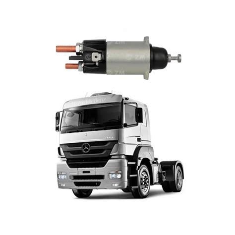 Rele Automatico Motor Partida 24V S Pistao MB Actros Atron Axor Citaro