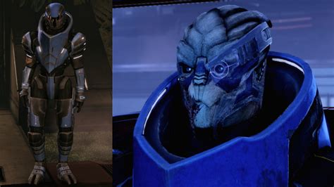 Alternate Undamaged Armour Options For Garrus Le At Mass Effect