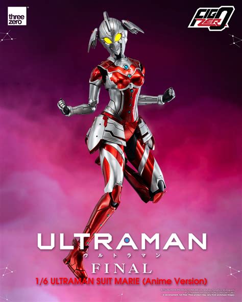 Threezero Figzero Anime Ultraman Final Season Ultraman Suit Marie