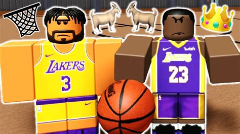 Anthony Davis And Lebron James Are Goated In Roblox Phenom Youtube