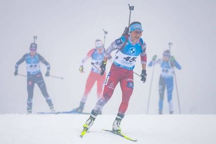 Zdouc Dunja Austria During 2023 Biathlon Editorial Stock Photo Stock