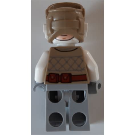 LEGO Luke Skywalker With Hoth Outfit With Dark Tan Helmet Minifigure