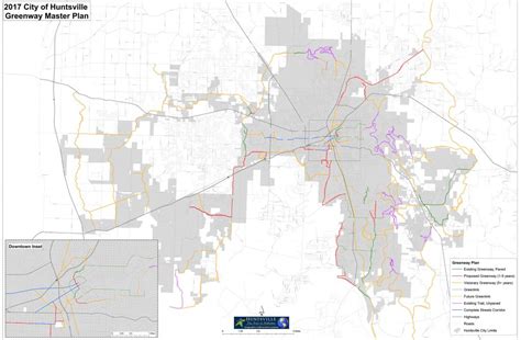 Revised Greenway Plan Expands Network And Partnerships City Of Huntsville