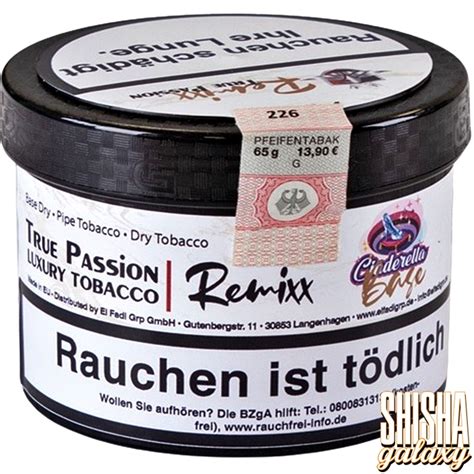 True Passion Tabak Cinderella 65g Pfeifentabak Shisha Galaxy