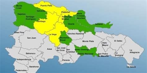 Coe Mantiene 14 Provincias Bajo Alertas Por Las Lluvias Agenda56