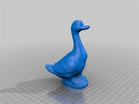 Duck Sculpture 3D Scan free 3D model 3D printable | CGTrader