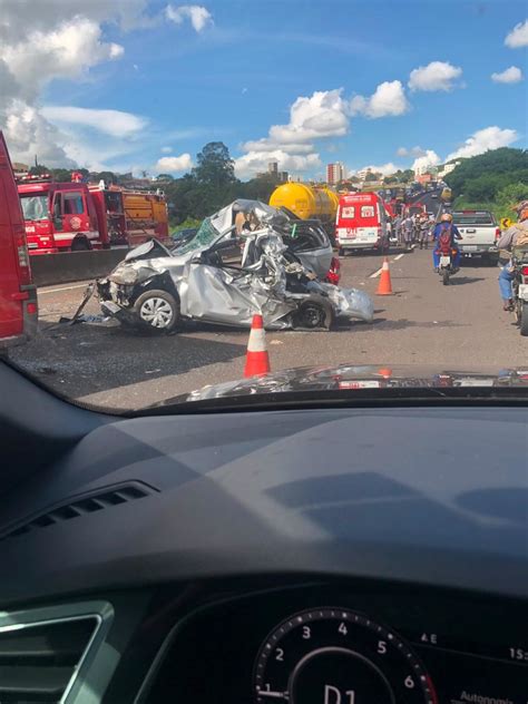 Grave Acidente Na Rodovia Do Contorno Deixa Quatro Feridos Mar Lia