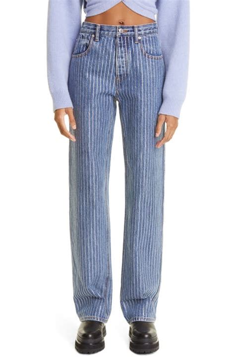 Womens Striped Jeans Nordstrom