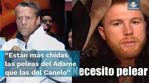 Explotan Memes De Alfredo Adame Tras Pelea De Canelo Lvarez Youtube