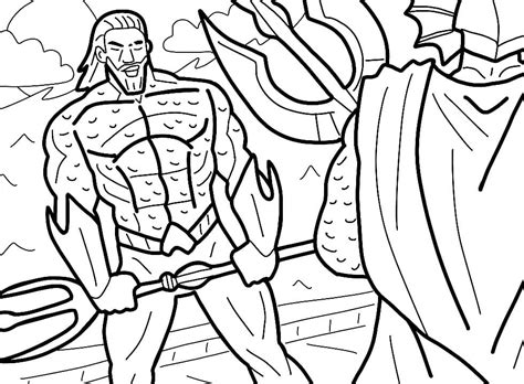 Desenhos De Aquaman Para Colorir Wonder Day