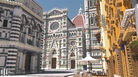 Florence Cathedral in Minecraft Minecraft Map