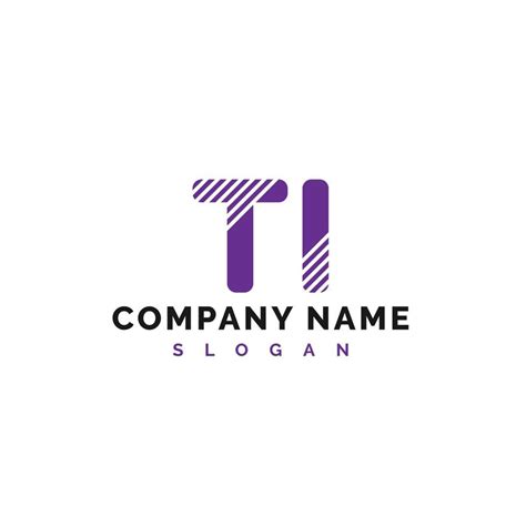 ti letter logo design ti letter logo vector illustration vector