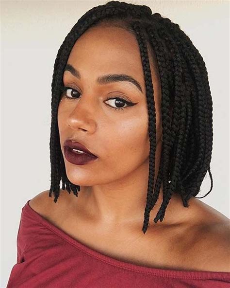 10 Brilliant Bob Length Box Braids