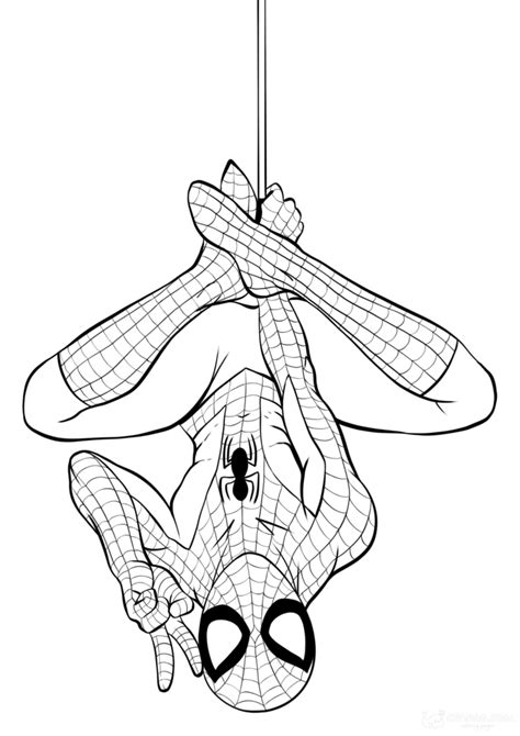 Spider Man Coloring Pages To Print Online