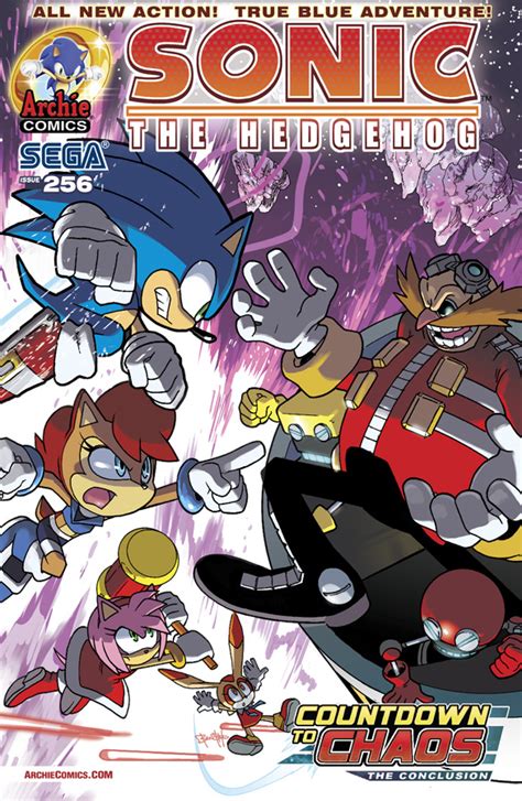 Archie Sonic The Hedgehog Issue 256 Mobius Encyclopaedia Fandom