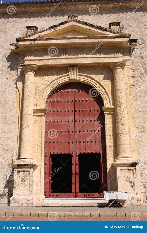 Cathedral At Cartagena De Indias Royalty Free Stock Photography