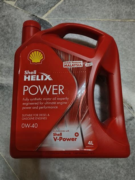 Shell Helix Power Engine Oil Auto Accessories On Carousell