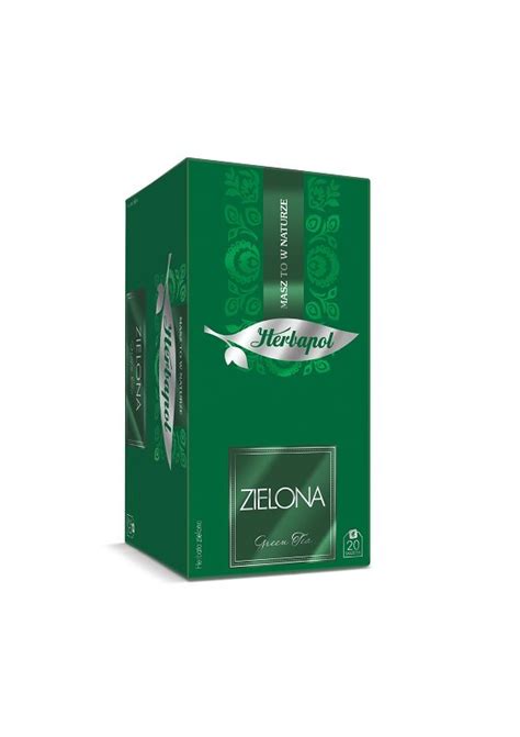 Herbapol Herbata Zielona Kopertowana Green Tea 20tb Sklep Kawa W