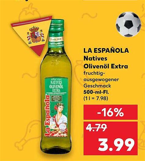 La Espa Ola Natives Oliven L Extra Angebot Bei Kaufland