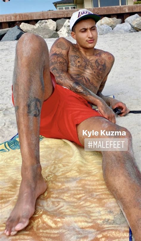 Kyle Kuzmas Feet