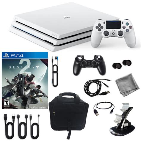 Sony Playstation 4 Pro Limited Edition Destiny 2 1tb Limited Edition Console And Accessories