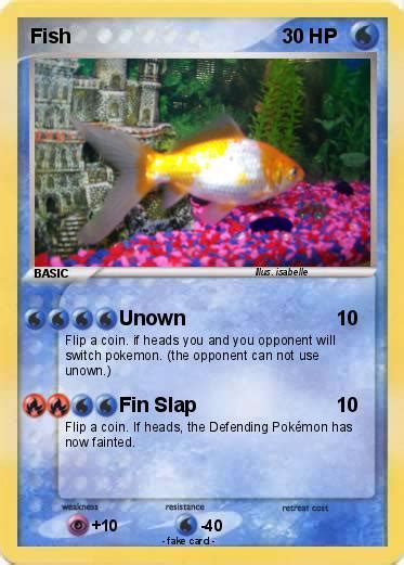 Pokémon Fish 388 388 - Unown - My Pokemon Card