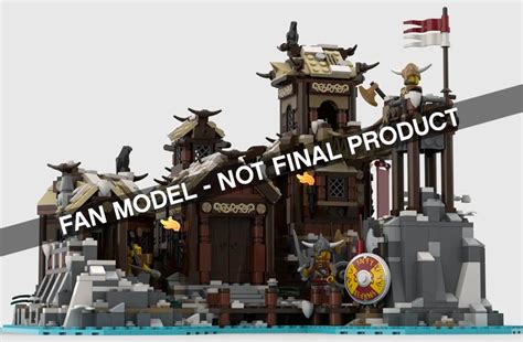 LEGO IDEAS 21343 Viking Village First Official Visuals And Pre Order